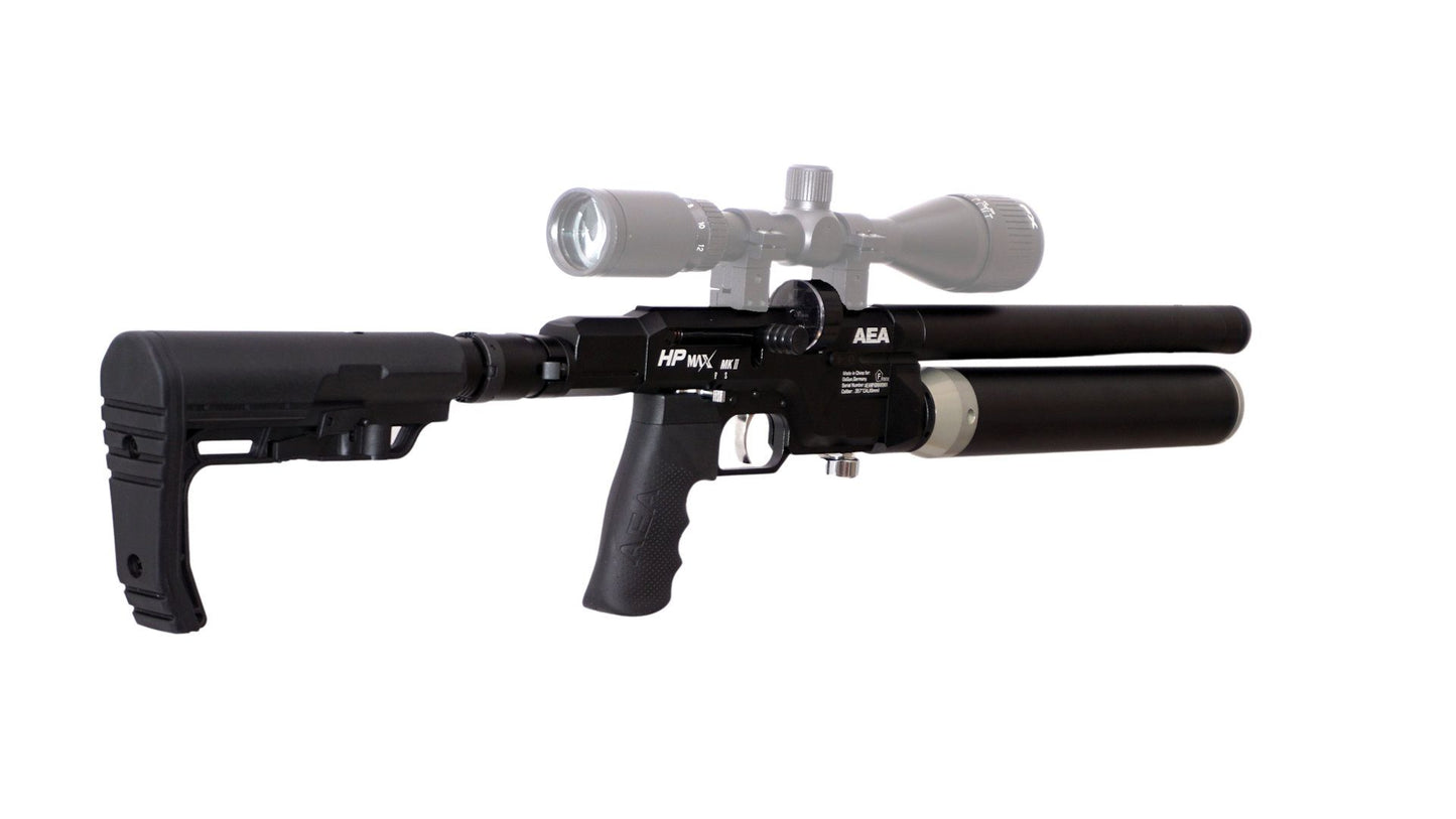 AEA Airgun HPMAX Mk2 with Sound Suppressor – High‑Performance .35 Cal PCP