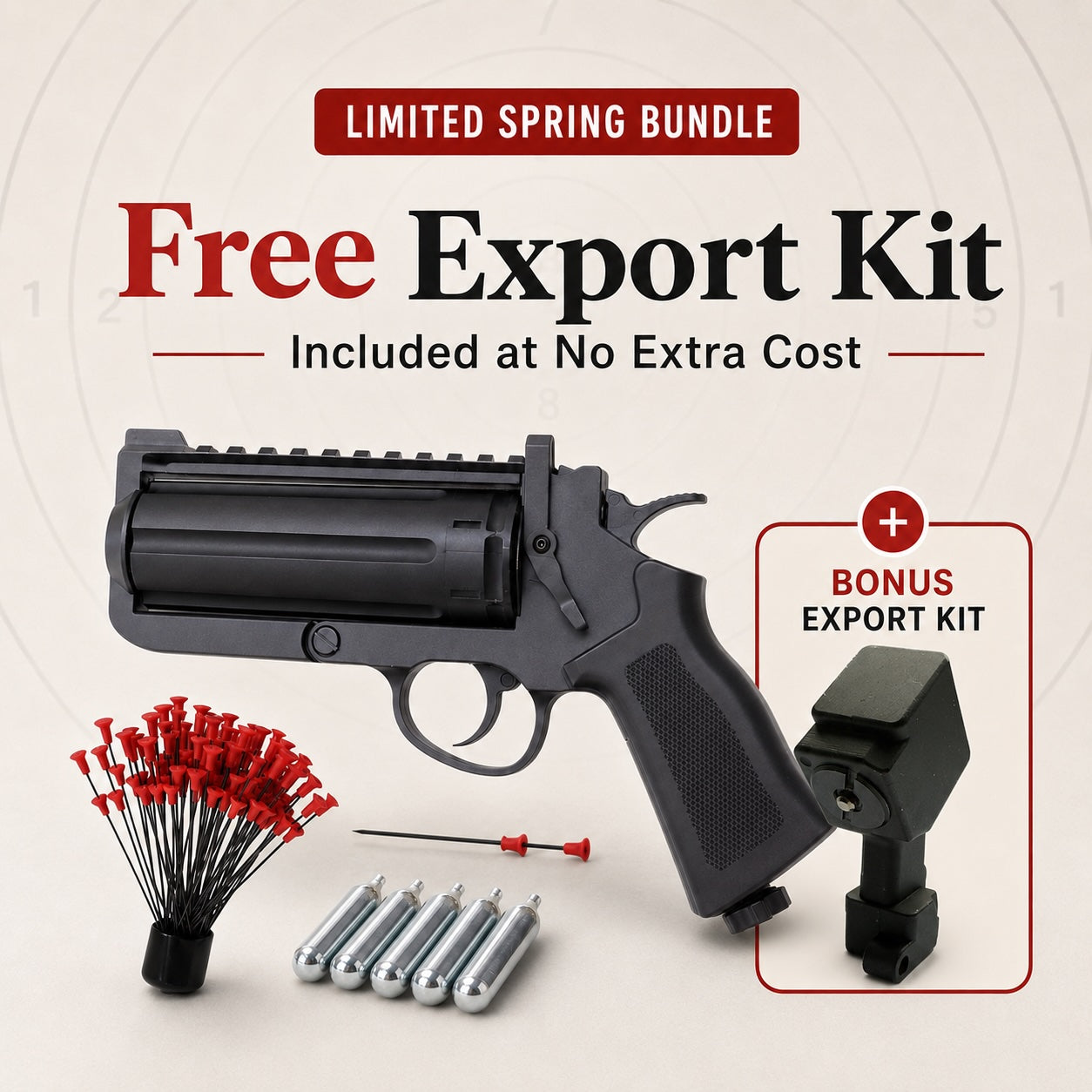 SixNeedler Deluxe Kit Limited Spring Bundle with free Export Kit included at no extra cost