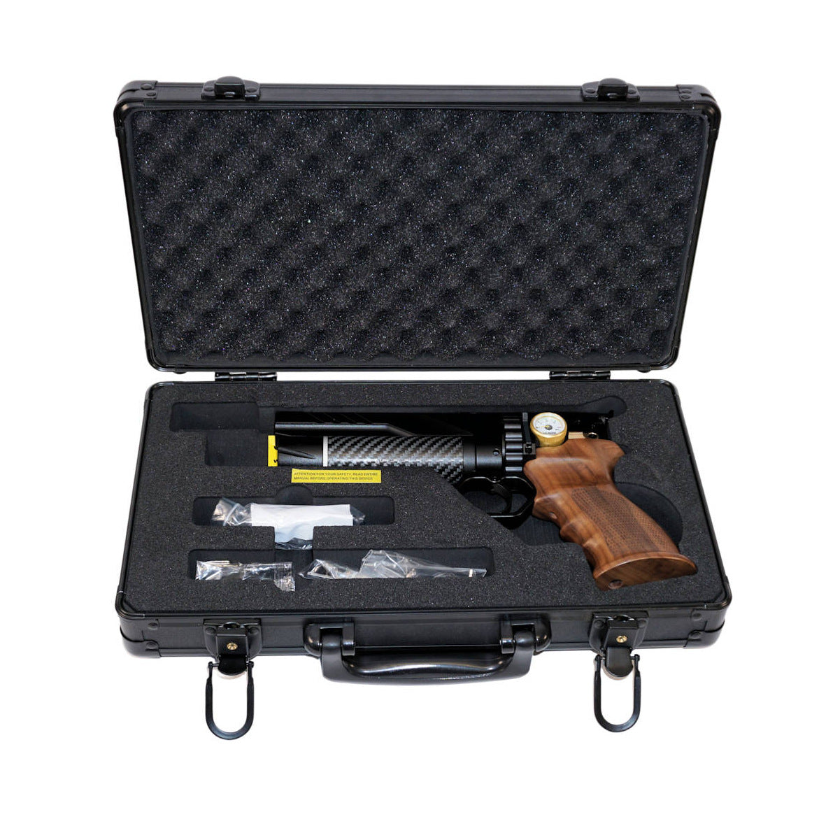 1x Abschließbarer Koffer inkl.
1x Huben Gk1 Mini Pro
Ersatzschlüssel
1x Exportteile + Ersatzteile