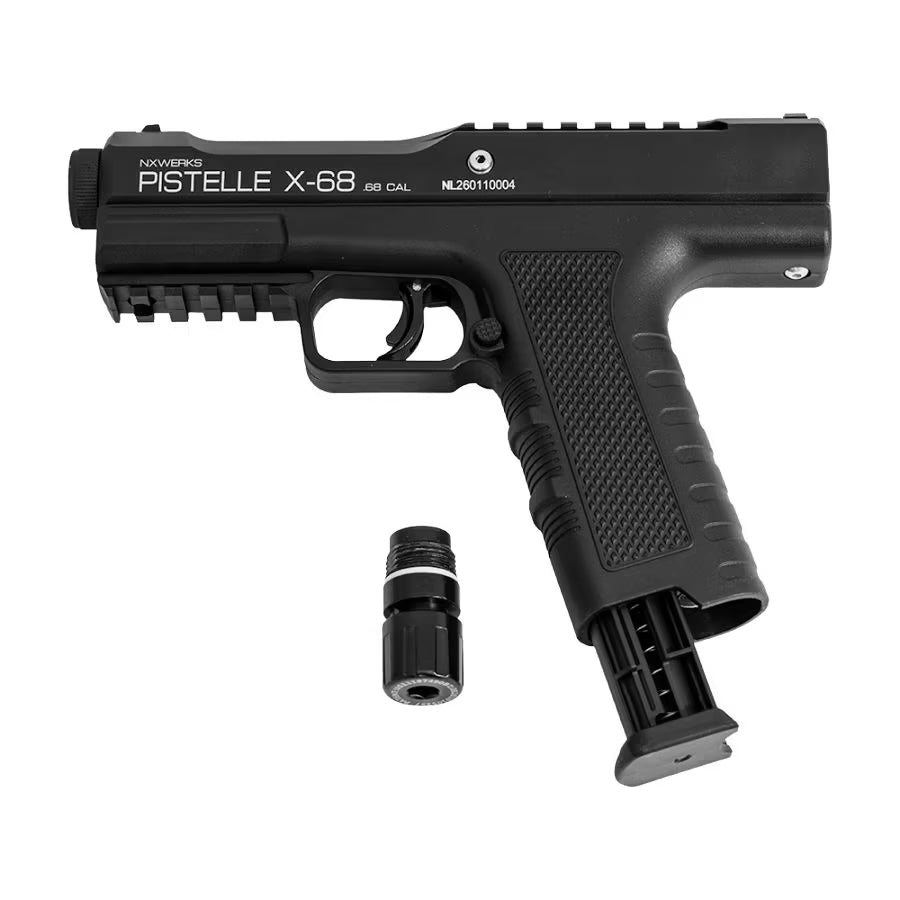 Pistelle X-68 NL Version .68 CO2 <35 Joule NxWerks with opened magazine