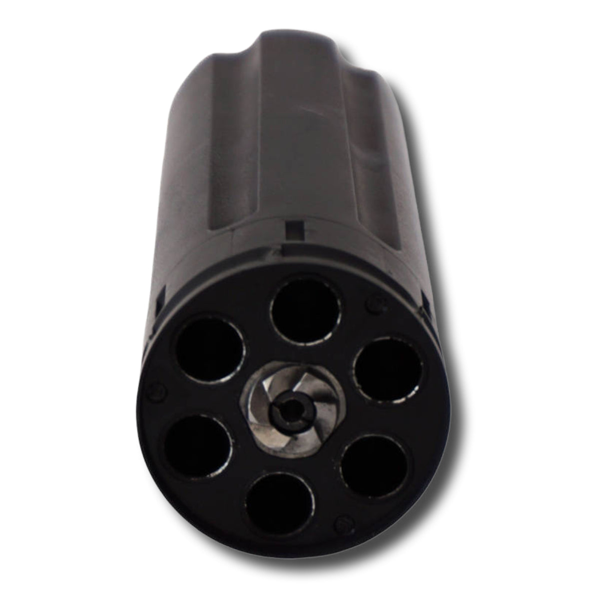 Replacement Drum for SixNeedler – 6‑Shot Cylinder by GoGun front black