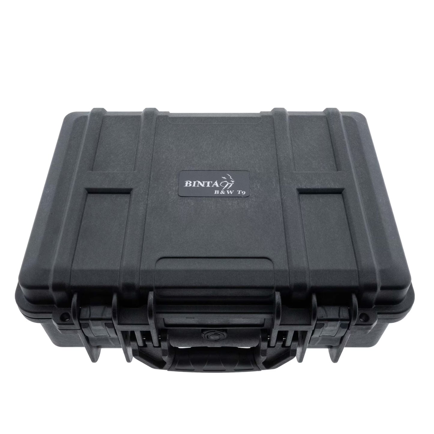 black carrying case for BinTac T9 folded stock 16 joule 9 mm