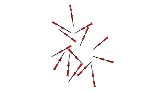 GoGun Short Darts 4.5 mm – steel darts with plastic cap