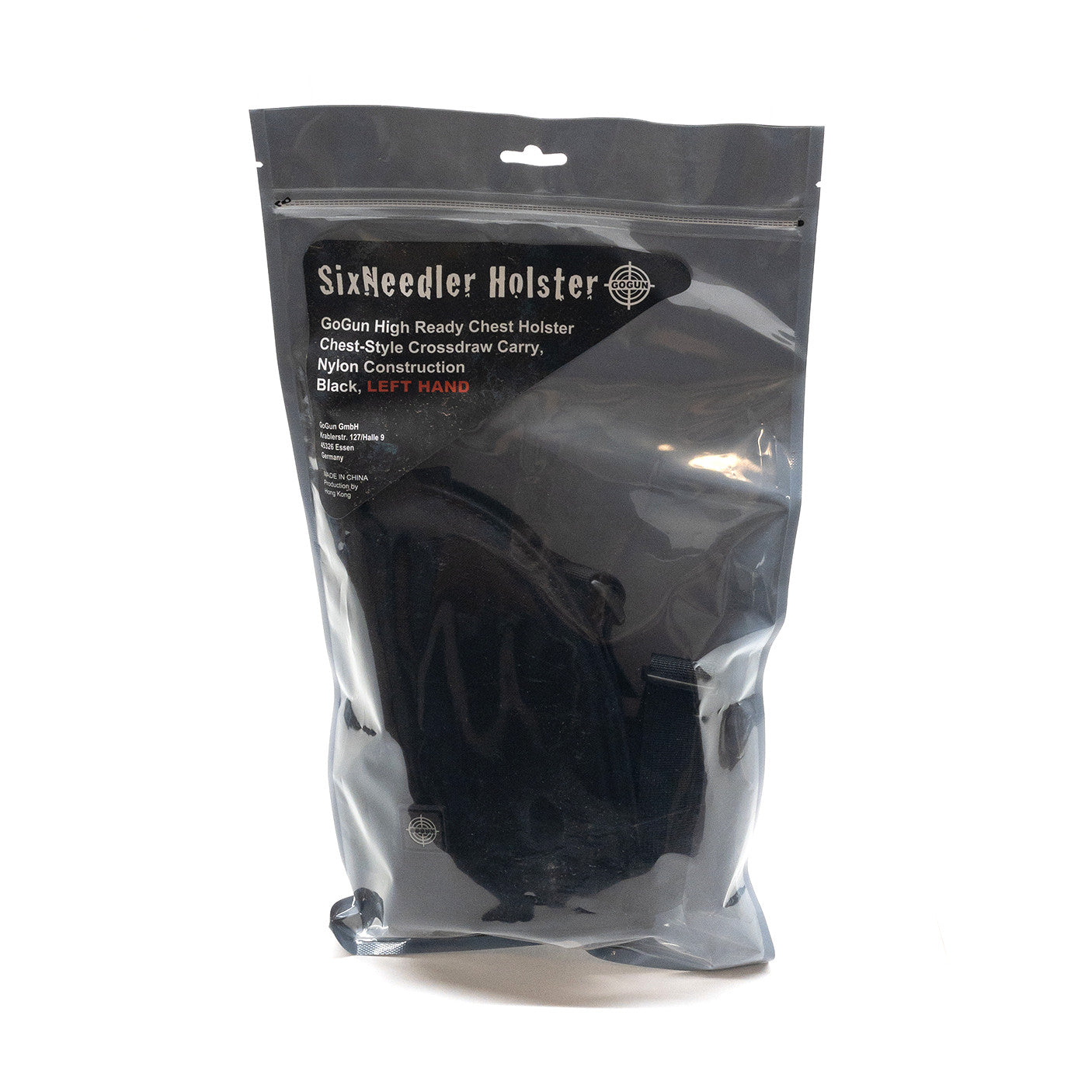 Chest Holster for Gogun 6 Sixneedler  left hand in packaging