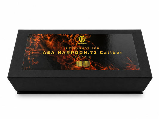 AEA Harpoon .72 Cal Lead Shot – 512gr / 33.17g in a black box