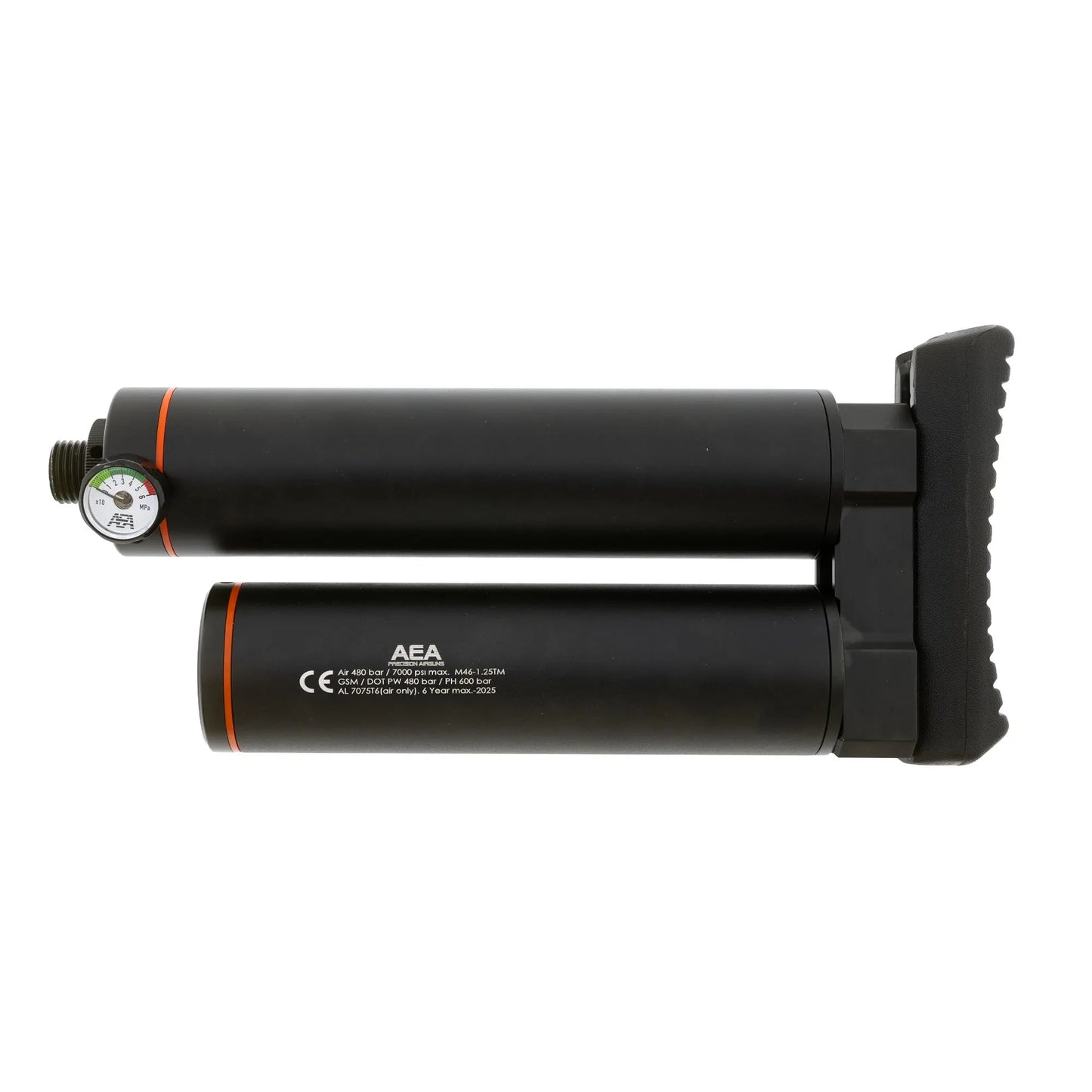 BinTac / AEA Rear Tank Kit 7000 PSI (480) with gage