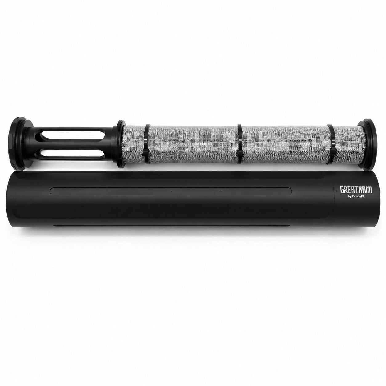 DonnyFL Great Kami Airgun Moderator .72 | M23x1 with damper 