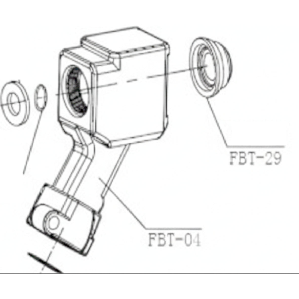 FBT-29 Sparepart Explosionszeichnung