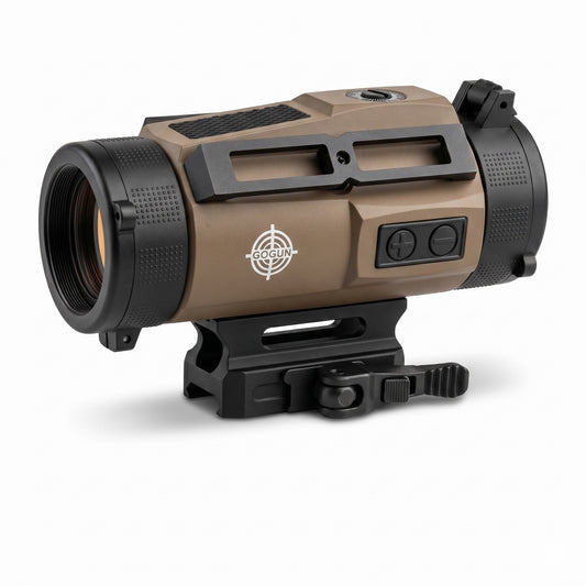 GoGun Solar Red Dot Sight 1x30mm (2 MOA) – QD Picatinny, IPX6