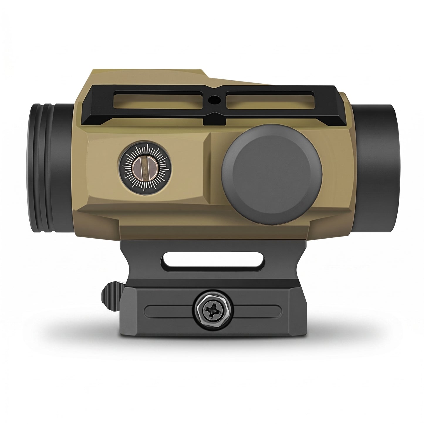 GoGun Solar Red Dot Sight 1x30mm (2 MOA) left side view