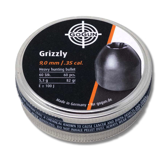 GoGun Grizzly 9mm / .35 cal Slug (60 count in a round box)