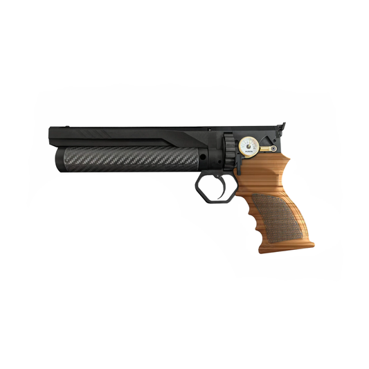 Huben GK1 Semi-Auto PCP Pistol - .22 Cal (5.5mm) Walnut Edition