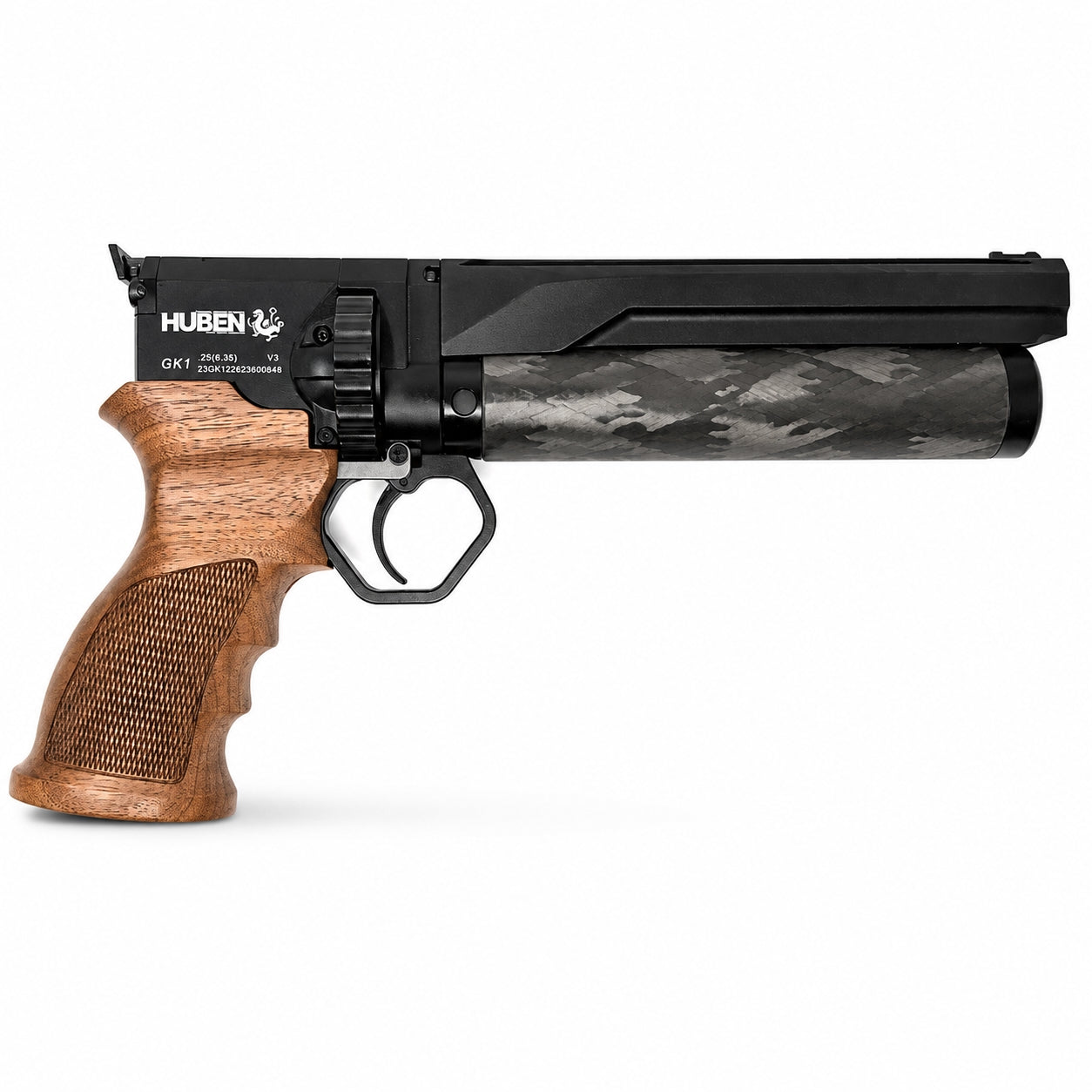 Huben GK1 V3 PCP Semi-Auto Air Pistol 16 Joule