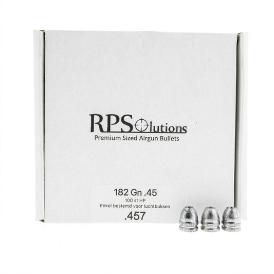 RPS Big Bore HP Slug .457 / 11.6mm 185gr 100pcs_Box with 3 pcs. in front 
