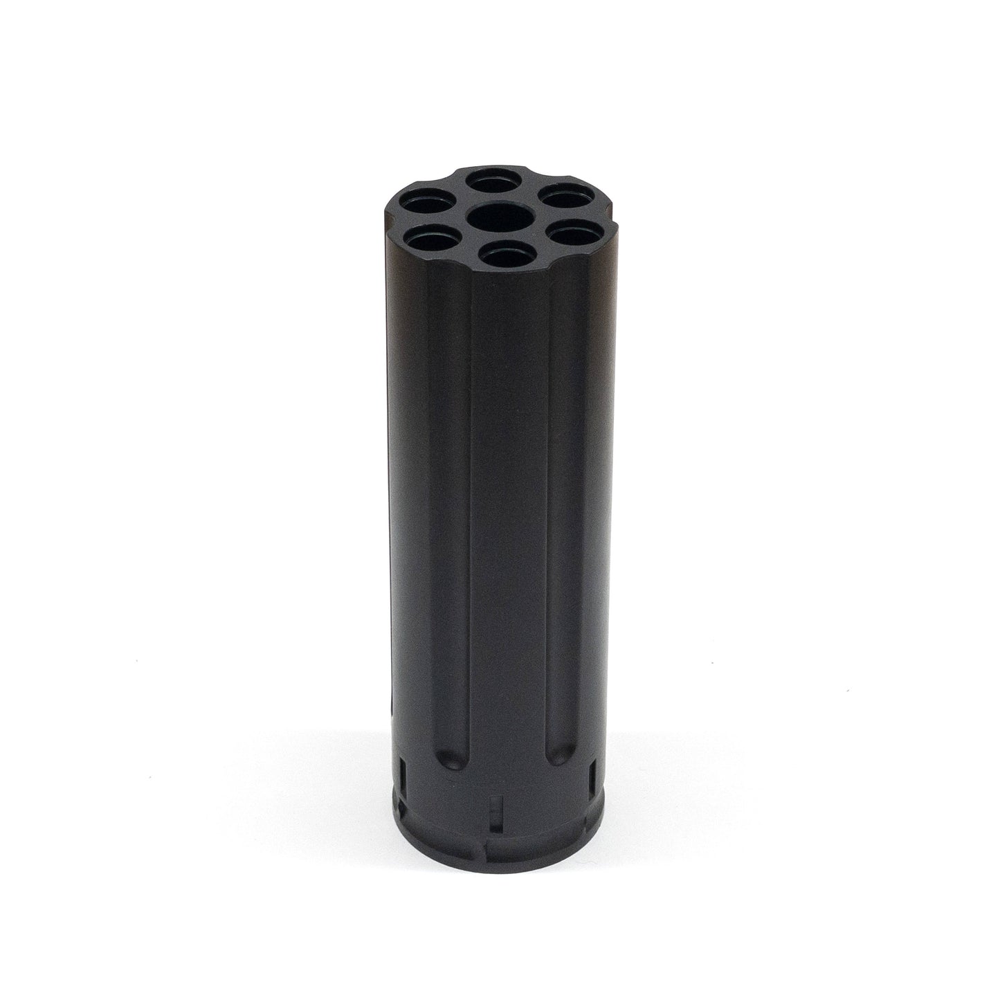 Replacement Drum for SixNeedler – 6‑Shot Cylinder by GoGun front angle view black