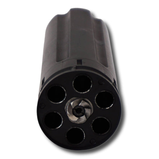 Replacement Drum for SixNeedler – 6‑Shot Cylinder by GoGun front black