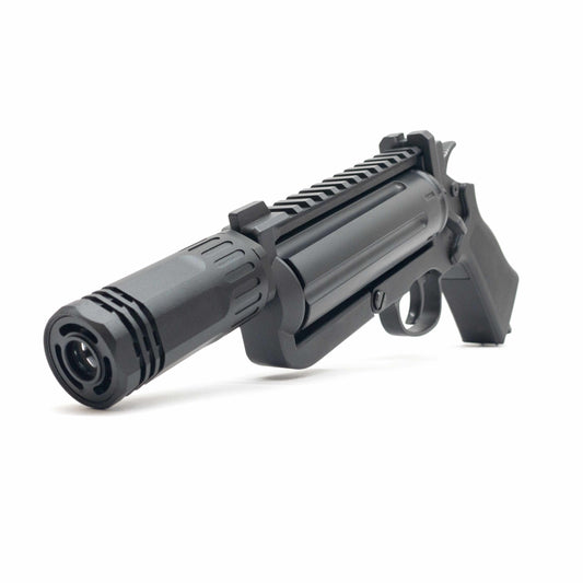 Tracer attached to GoGun SixNeedler frontview