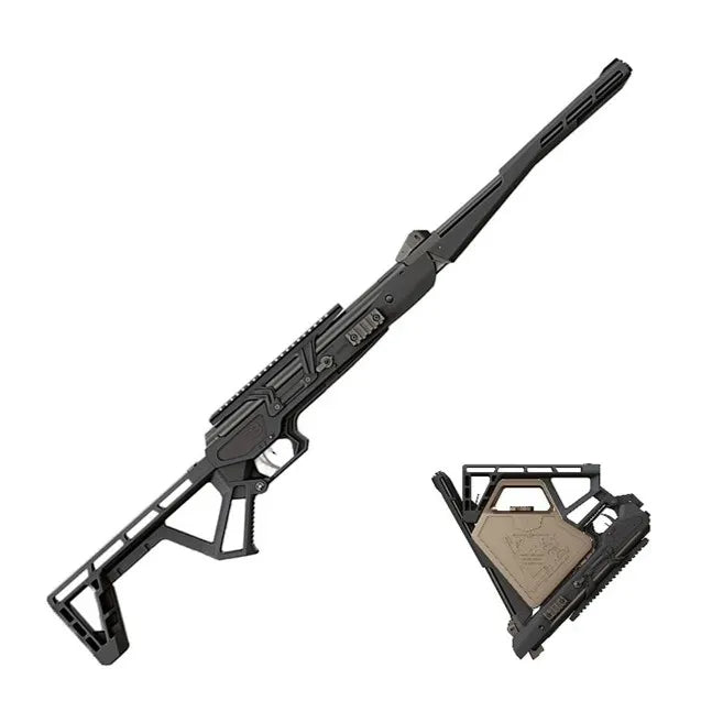 Black Bunker BM8 Foldable Survival Air Rifle - 5.5mm (.22)