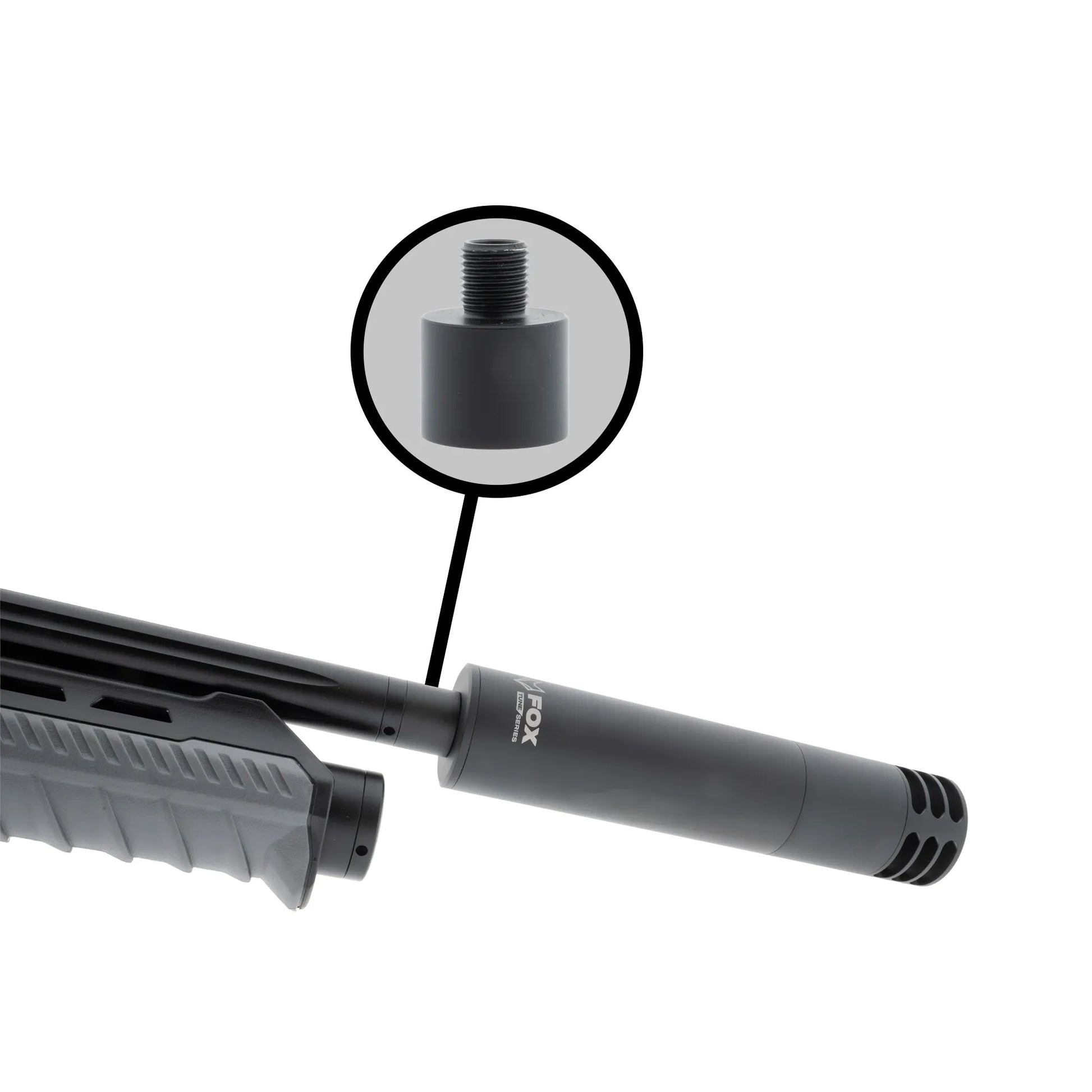 BinTac PA Series Silencer Adapter M14x1 to 1/2 UNF – Thread Converter for Airgun Moderators. how to use
