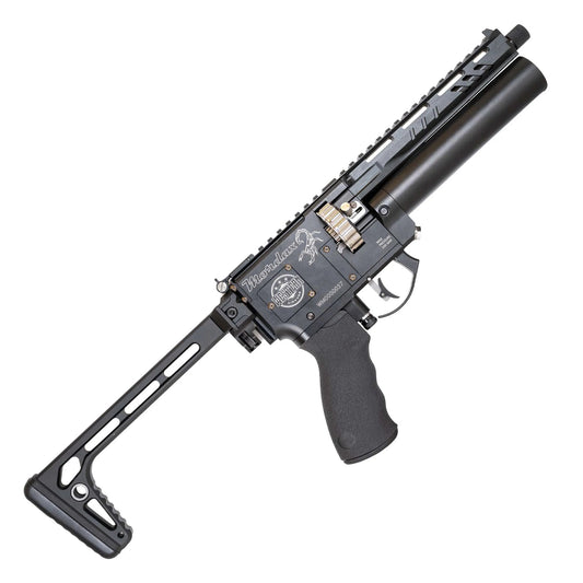 Western Airguns Mordax PCP Air Pistol 5.5mm (.22) – Semi & Full Auto Folding Stock