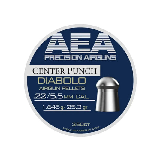 AEA Diabolo Center Puch Pellets for PCP .22 cal. 350 cs in a box