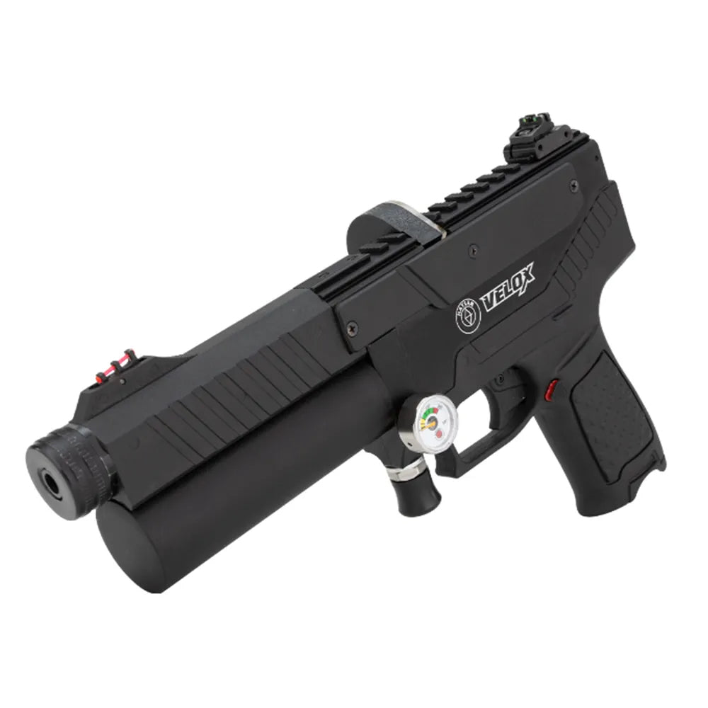 Hatsan Velox Semi-Auto PCP Air Pistol .22 cal. angle view